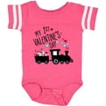thumbnail image 3 of Inktastic My First Valentines Day Train Boys or Girls Baby Bodysuit, 3 of 5