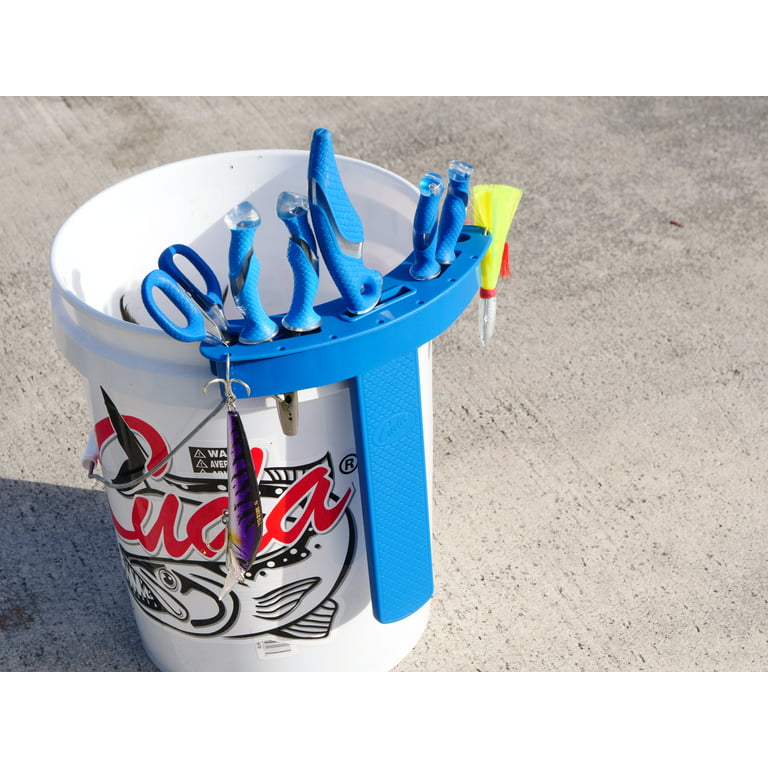 Cuda Fishing Bucket Tackle Center Tool Holder for 5 Gallon Buckets