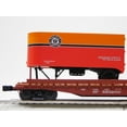thumbnail image 4 of LIONEL PACIFIC ELECTRIC TOFC FLATCAR #563200 W/2 TRAILERS O GAUGE TRAIN CAR 2526380, 4 of 10