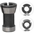 thumbnail image 4 of Adaptador de portabrocas de 3 uds., broca para enrutador eléctrico, pinza de 6mm/6,35mm/8mm, máquina eléctrica para enrutador de carpintería, soporte de pinza, herramienta de mano JFHHH pequeña, 4 of 5