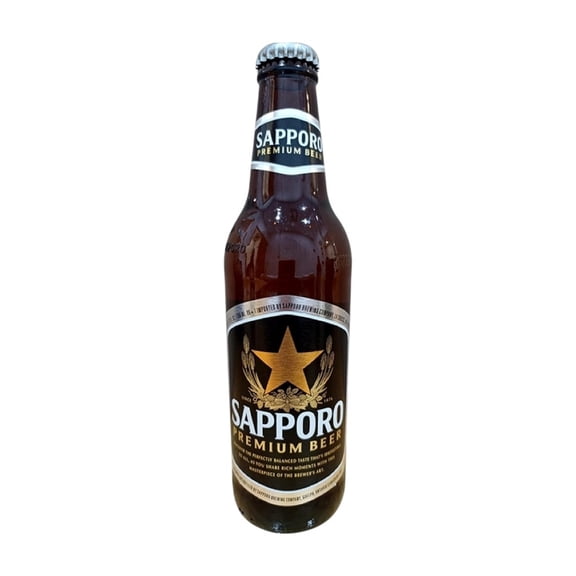 Cerveza Sapporo premium beer 355 ml