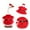 Red 5, variant on Holiday Decor Goose Outfit Porch Goose Clothes for 23'' Goose Outdoor - Summer Lawn Goose Outfit with Bandana for Garden Decoration Party Patio Yard