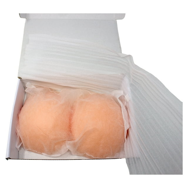 Polreta Prothèses Mammaires Concaves Coussinets de Soutien-Gorge en Silicone 1 Paire