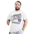 thumbnail image 2 of Men's G-III Sports by Carl Banks White Sacramento Kings Adaptive Headliner T-Shirt, 2 of 6