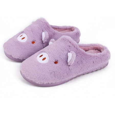 

PIKADINGNIS Winter Warm Women Men Indoor Shoe Couples House Slipper