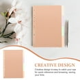 thumbnail image 4 of 10pcs Office Binder Book Dividers Detachable Binder Tabs Notebook Binder Dividers, 4 of 8