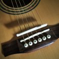 thumbnail image 1 of Guitar Saddle,Saddle White Cattle White Cattle Bone Wotao Siuke, 1 of 5