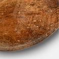 thumbnail image 3 of Designart 'Road in Symmetrical Forest ' Rustic wall clock, 3 of 6