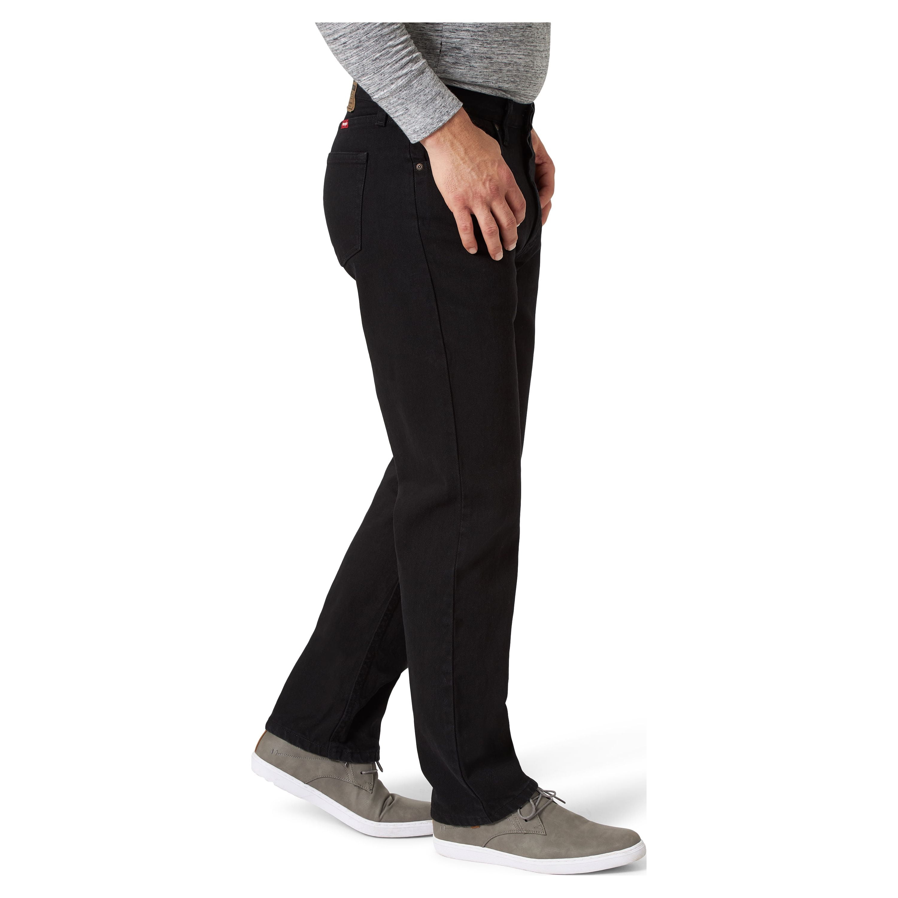 Wrangler Men's and Big Men's Relaxed Fit Cotton Jeans