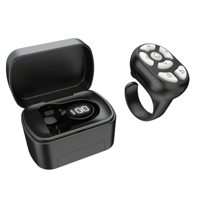 Amdohai 2 in 1 Multifunctional Smartphone Bluetooth Remote Control Finger Ring Remote / Bluetooth