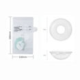 thumbnail image 6 of LNGOOR Breast Milk Collection Set--2 Pcs Breast Milk Collectors for Breastfeeding Moms,Soft Flexible Silicone Breast Shells With 30 Pcs Breastmilk Storage Bags, 6 of 6