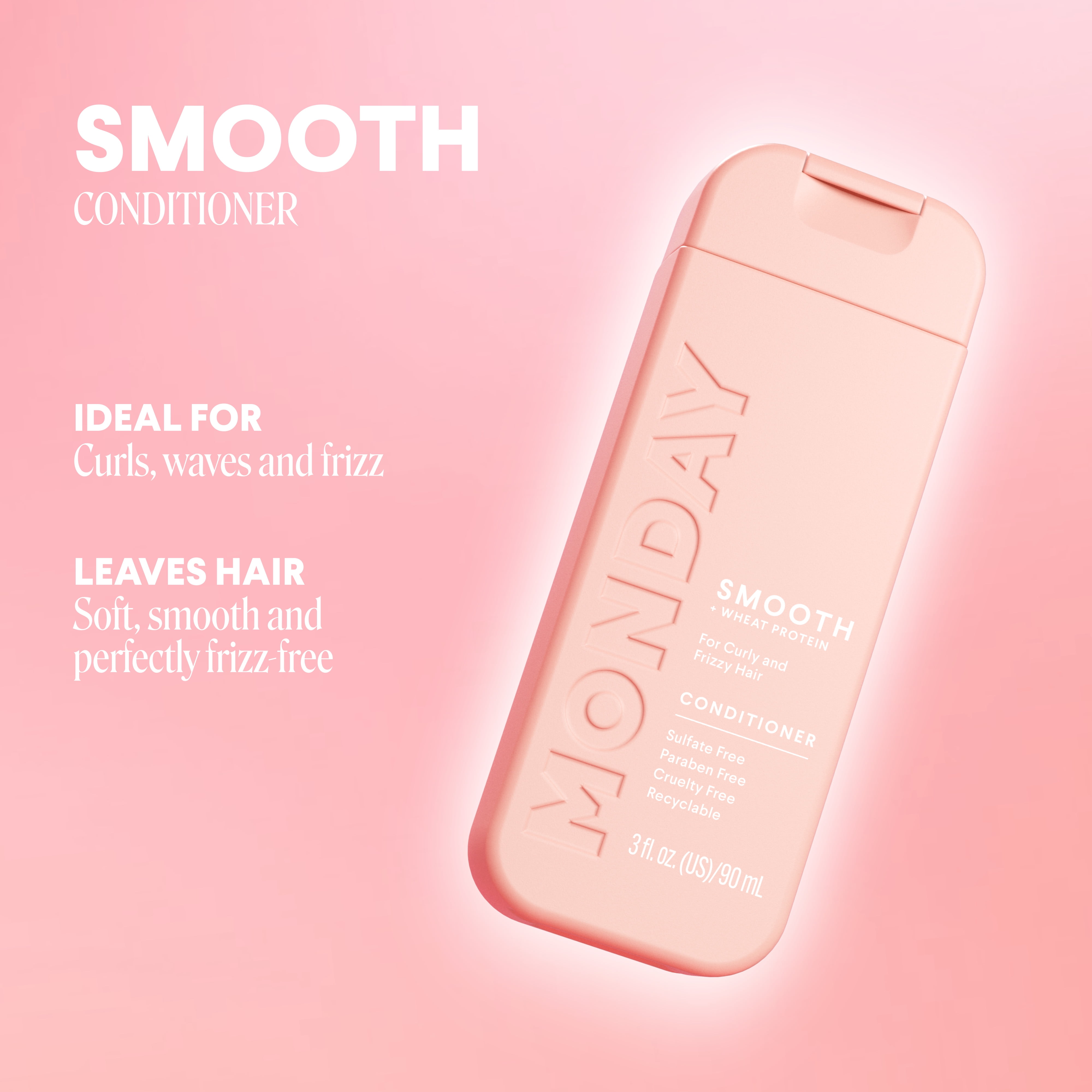 MONDAY Haircare Smooth Conditioner 90ML  (图3)