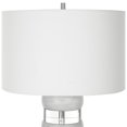 thumbnail image 5 of Uttermost Band Together Crystal & Wood Table Lamp in White, 5 of 7