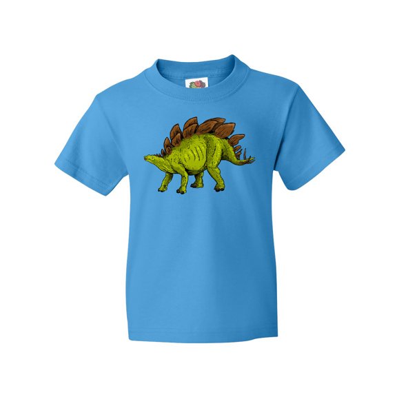 Inktastic Smiling Stegosaurus Youth T-Shirt