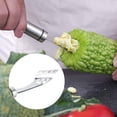 thumbnail image 5 of Descorazonador de Chile TUNC Acero Inoxidable Herramienta Para Descorazonar Frutas Suministros de Cocina, 5 of 5
