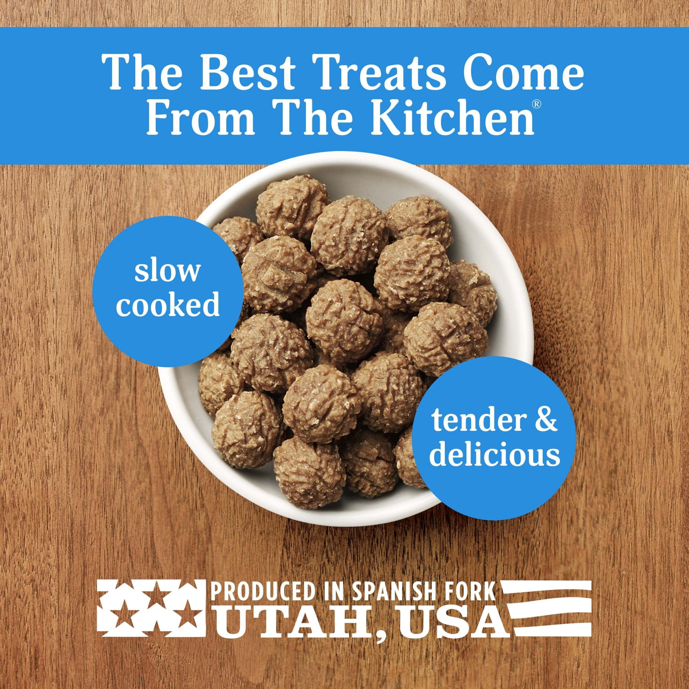 Milo’s Kitchen Chicken Meatballs Dog Treats, 10 oz Bag