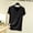 Black, variant on Women's Casual Pajama Top Solid Color V Neck Short Sleeve Pullover Lounge Blouse for Women Summer Home Wear Sleepwear