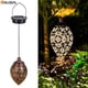 thumbnail image 1 of Solar powered led garden lantern hanging waterproof outdoor light, 1 of 4