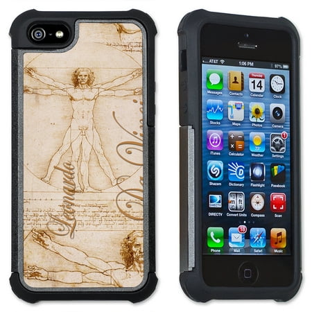 Da Vinci - Man - Maximum Protection Case / Cell Phone Cover with Cushioned Corners for iPhone 6 & iPhone 6S