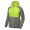 Gray/Fluorescent Yellow, variant on Little Donkey Andy Men's Lightweight Running Jackets Full Zip Hooded Sports Jacket for Winter Hiking Golf Casual Black S