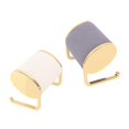 thumbnail image 4 of Soporte de Exhibición de Joyería perfecl de Microfibra de Metal Multiusos Org Beige, 4 of 4