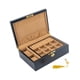 thumbnail image 5 of Joyero de madera, porta joyas con cerradura y llave, ganchos incorporados, madera maciza para Estilo E, 5 of 9