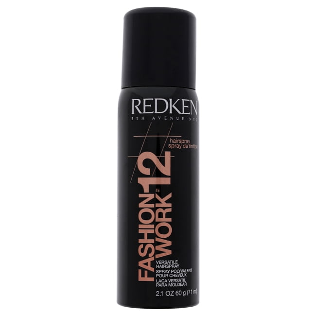 Redken Fashion Work 12 Working Hairspray, 2.1 Oz