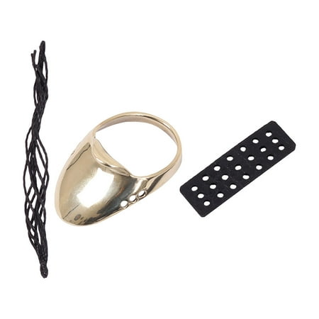Portable Archery Ring Accessory Bow Release Thumb Tennis Elbow Brace Golden