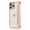 thumbnail image 3 of Decase for iPhone 14 Pro Max Flip Folio Luxury Leather Case Lychee Pattern Soft Clear Back with Card Slot Kickstand Function Anti-Scratch Full Body Protective Case For iPhone 14 Pro Max,Rosegold, 3 of 7