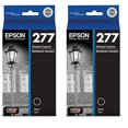 thumbnail image 1 of Cartucho de tinta Epson T277 Claria Photo HD Photo negro (paquete de 2), 1 of 5