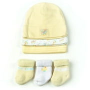 Gerber 3-Pack Cap and Sock Set, Neutral