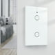thumbnail image 4 of TUYA Smart Light Interruptor Cuenta regresiva Teléfono Móvil Lámpara de control remoto Interruptores de la sala de estar Inicio Suministros Inteligentes Suministros US Blanco 2-Gang kenally HA011723-02, 4 of 7