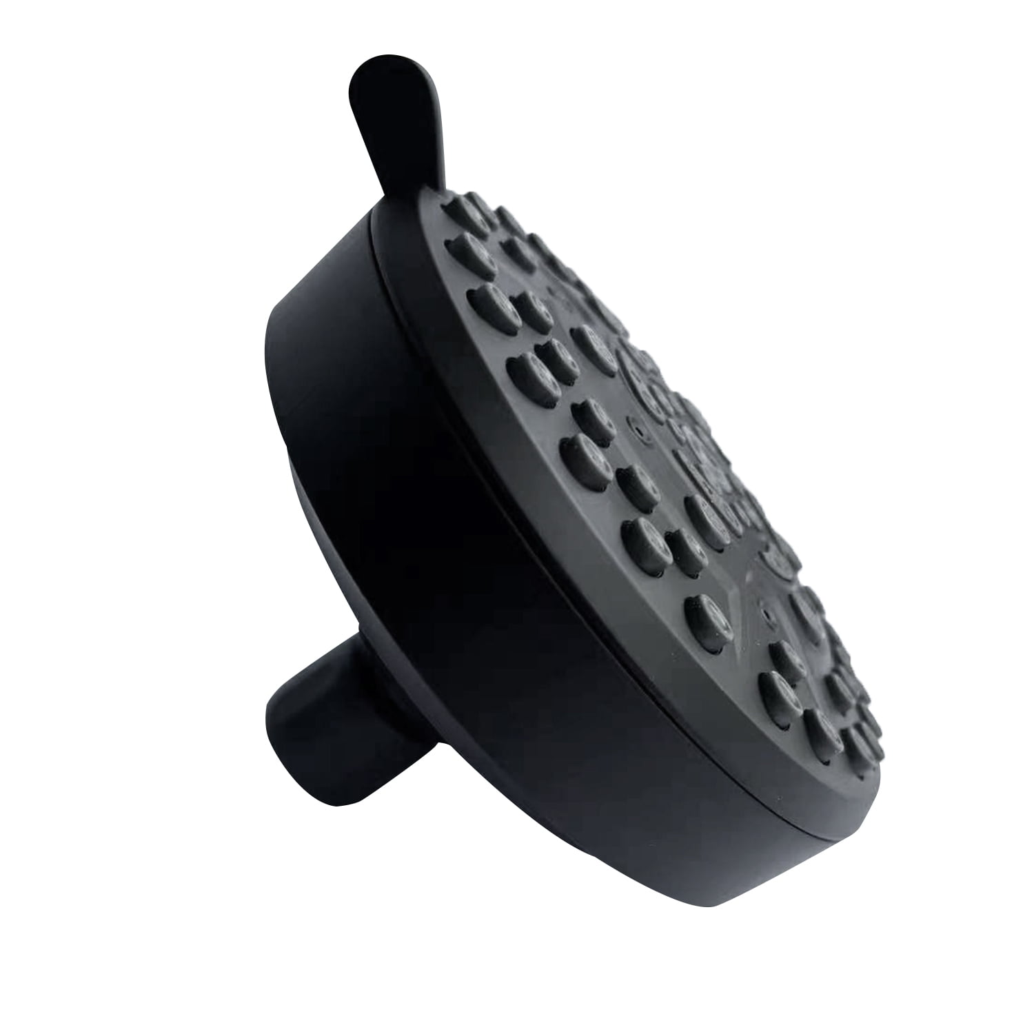 Rain Shower Head High Pressure 10 Mode Spray Head 4.7In Fixed Bathroom Showerhead Adjustable Swivel Ball Joint ABS Silicone Nozzles Rust Resistant Easy Clean Modern Style Design For All Home Bathroom