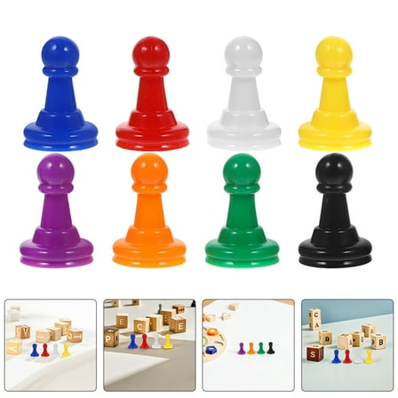 AURARMLET 80-Piece Replacement Game Pieces Set with Vibrant Designs for Board Game Components