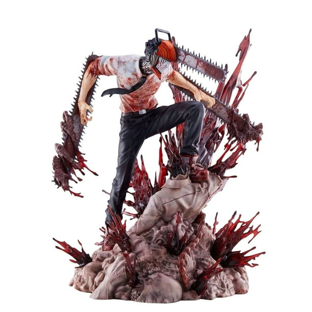 Figura de motosierra de hombre Denji, estatua de PVC de 29cm, figuras de acción de Anime Chainsaw Man, modelo de colección, decoración de muñecas, regalos, Juguetes Fivean unisex