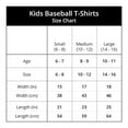 thumbnail image 4 of CafePress - Play Doh Classic Logo Baseball Jersey - Kids Cotton Baseball Jersey, 3/4 Sleeve Shirt, 4 of 4