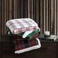 thumbnail image 6 of Eddie Bauer Bunkhouse Plaid Beige Ultra Soft Plush Fleece 60X50 Throw, 6 of 7