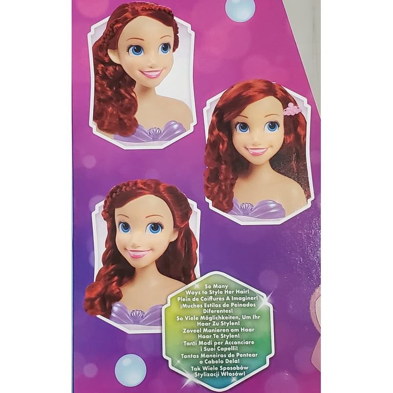 ariel Disney Princess Ariel Color Changing Styling Head in window
