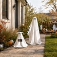 thumbnail image 6 of Eolstice Halloween Standing Halloween Ghost Set, Fabric Ghost Dog with Sign, Halloween Decorations Outdoor, Spooky Ghost Dog for Party Front Door Decor, 6 of 7