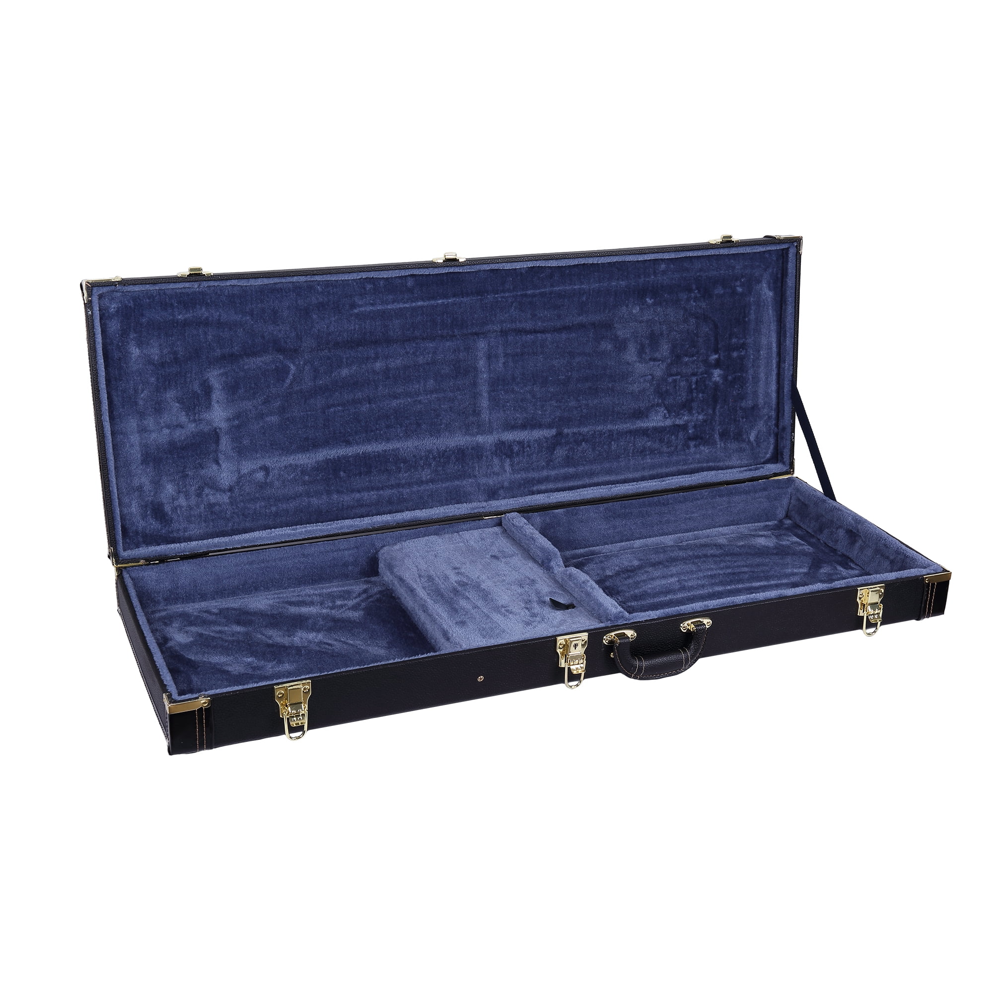 Crossrock Deluxe Hardshell Electric Guitar Case for Jazzmaster/Jaguar Style