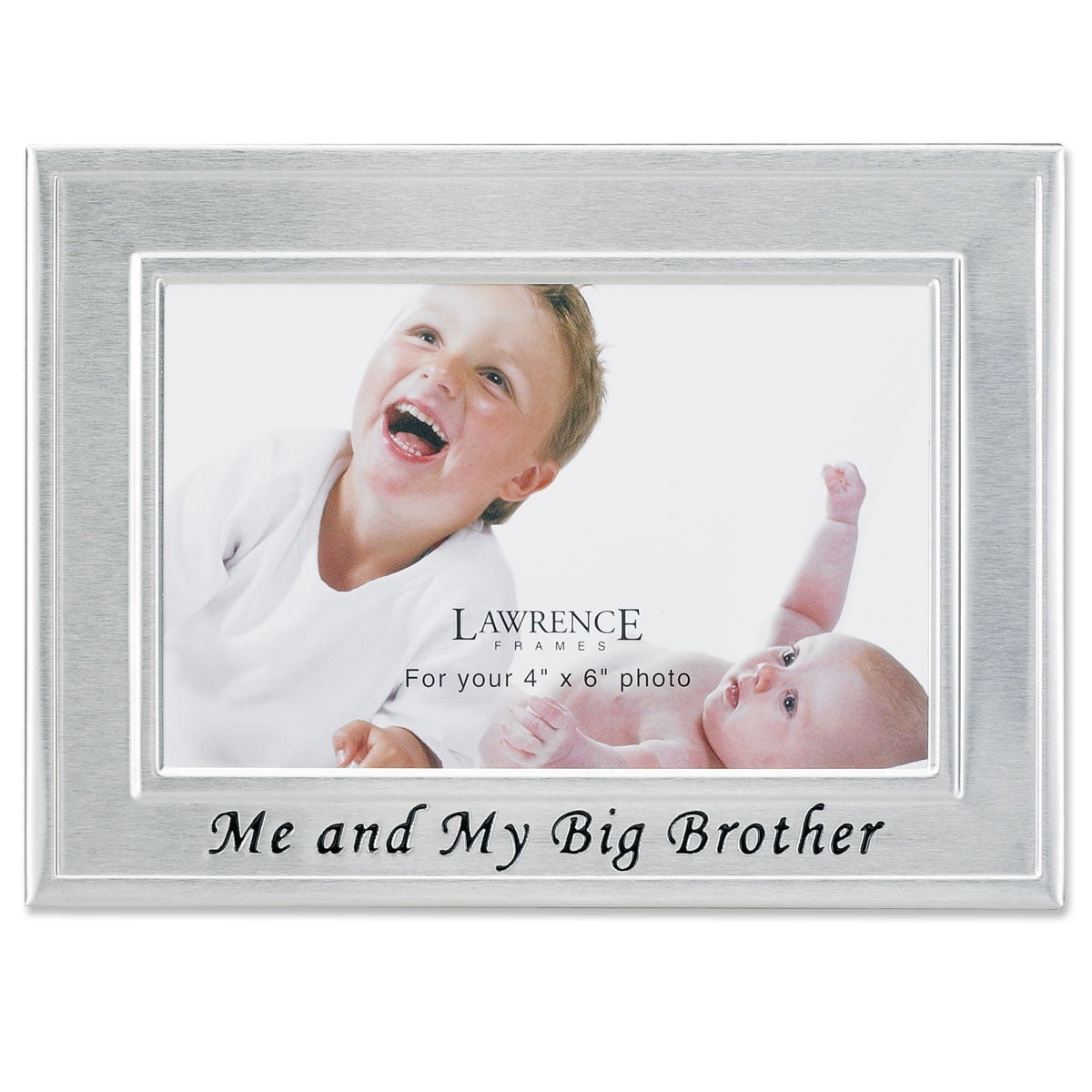 Big Brother Silver Plated 6x4 Picture Frame Me And My Design
