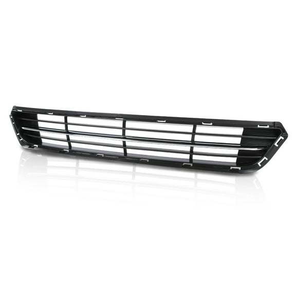 CROSSDESIGN Front Lower Bumper Radiator Grill Grille W/Chrome Black Fit for Kia Optima 2014-2015