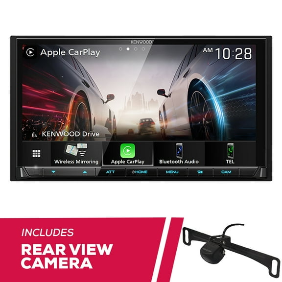 New Kenwood DMX9708S 6.95" Digital Multimedia & License Plate Backup Camera