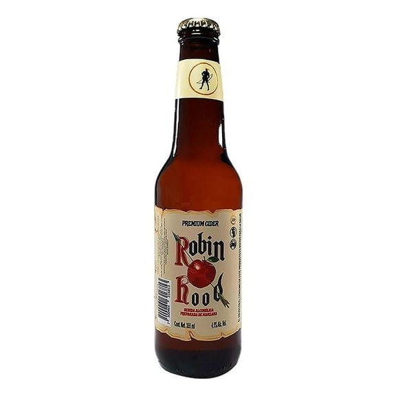 Pack de 4 Sidra Robin Hood Artesanal 355 ml