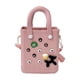 thumbnail image 1 of Bolso de playa para mujer bolso de almacenamiento de moda con agujeros y dijes bolso Hobo elegante, 1 of 6