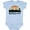 AE-Light Blue, variant on Inktastic Buffalo New York Skyline Retro Boys or Girls Baby Bodysuit