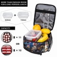 thumbnail image 4 of Zootopia Insulated Lunch Bag Cartoon Backpack, Reusable Thermal Cooler Tote for School Picnic Travel, Water Resistant Zipper Lunch Box Carry Bag Large Capacity Reusable Cooler Bag 11488-A17, 4 of 6