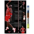 thumbnail image 1 of Michael Jordan - Timeline Wall Poster, 22.375" x 34" Framed, 1 of 4