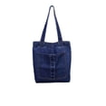 thumbnail image 2 of Bolso de lona para mujer Bolso de mano de gran capacidad para compras de mezclilla Bolso de hombro de libro para estudiantes Mochila tholdsy BB2810-06, 2 of 3