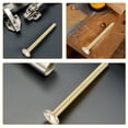 thumbnail image 3 of IBASETOY 8Pcs Golden Steel Ground Nails Portable Survey Stakes for Accurate Land Marking, 3 of 8